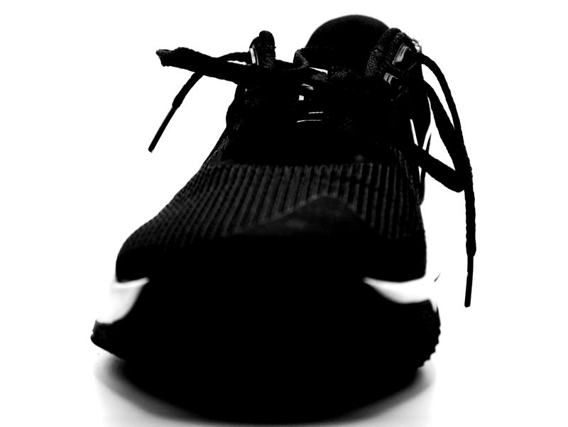 Close-up of a running shoe